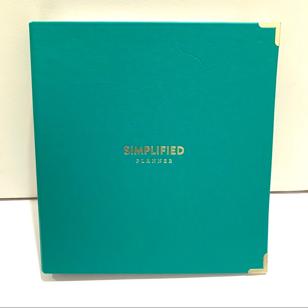 Emily Ley Simplified Planner Binder Emerald Green